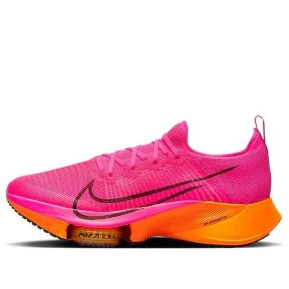 Size 15 Nike Air Zoom Tempo NEXT% Flyknit Hyper Pink Orange Mens CI9923-600